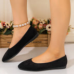 Damen Ballerinas mit elegantem Schnitt und weichem Innenfutter R&B