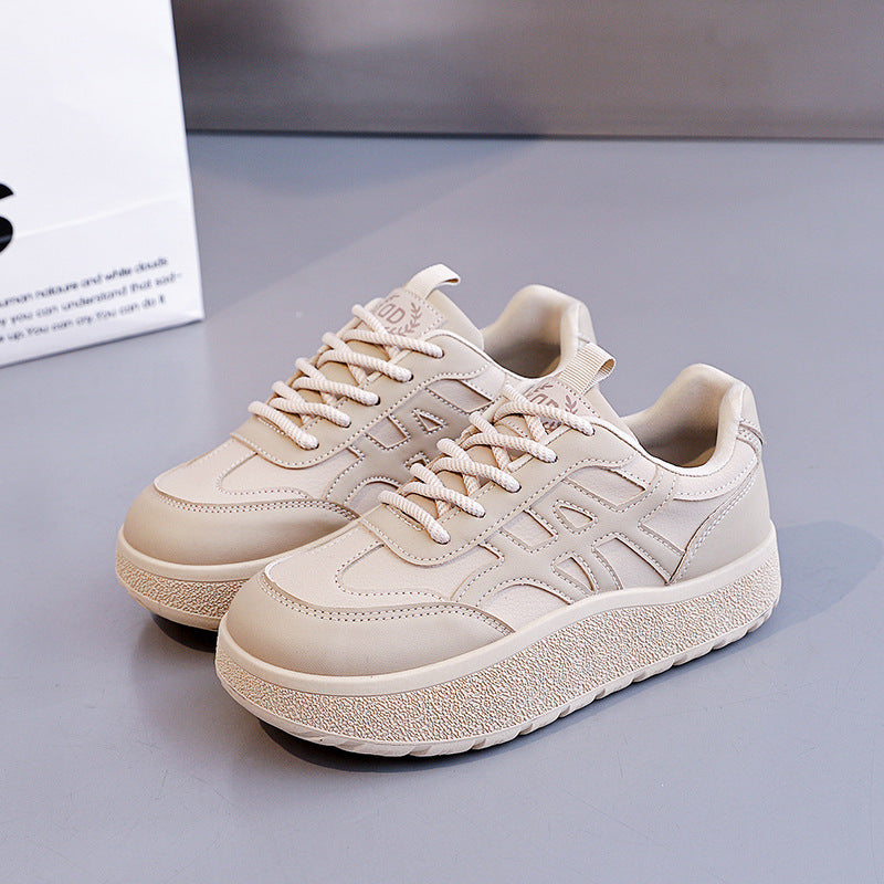 Damen Sportliche Plateau Sneakers mit ergonomischer Dämpfung und atmungsaktiver Oberfläche R&B