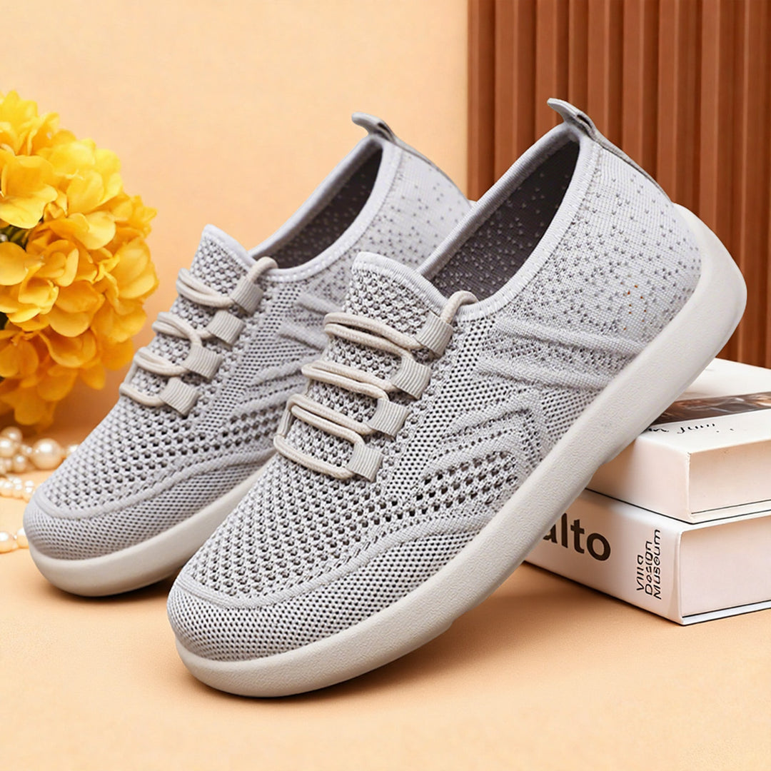 Damen Sportliche Strickschuhe mit atmungsaktiver Mesh-Oberfläche R&B