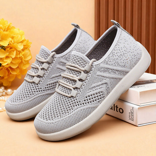 Damen Sportliche Strickschuhe mit atmungsaktiver Mesh-Oberfläche R&B