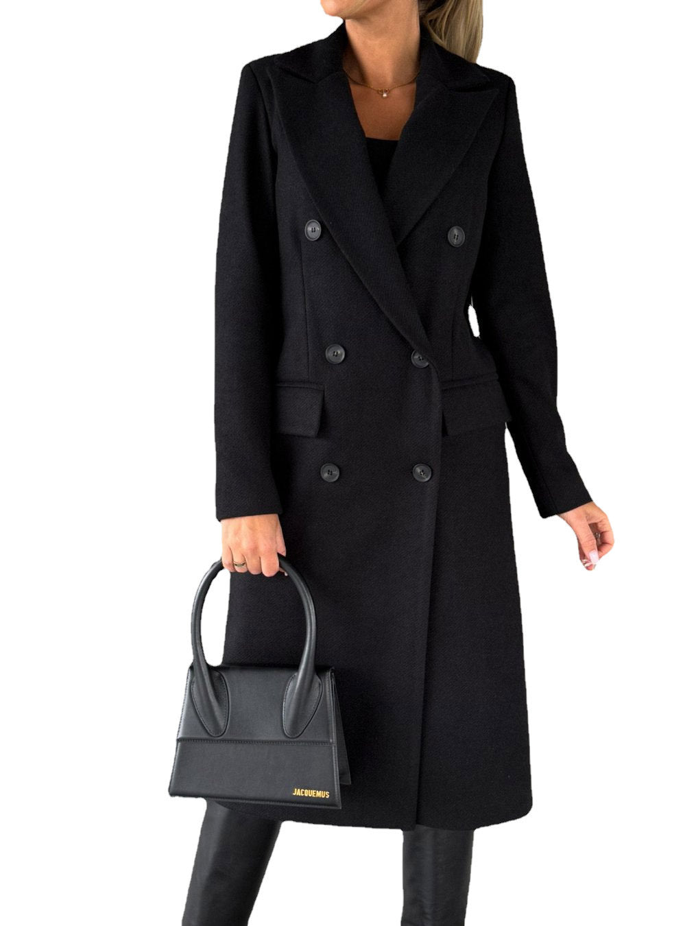 Damen Eleganter und zeitloser Trenchcoat mit doppelter Knopfleiste und praktischen Taschen R&B