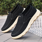 Damen Bequeme Slip-On Freizeitschuhe mit elastischem Obermaterial