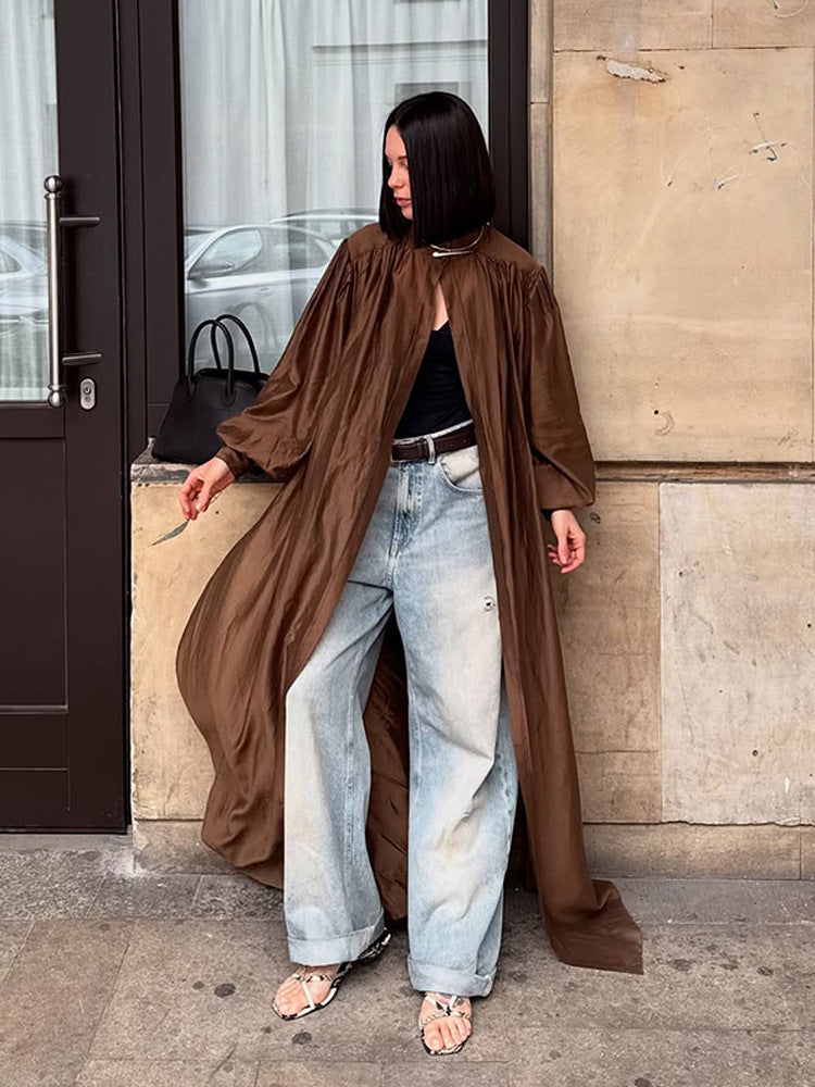 Damen elegante Chiffon-Kimono Jacke R&B