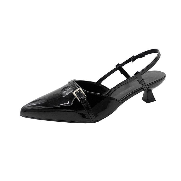 Damen Elegante Slingback-Pumps mit modischem Finishing R&B