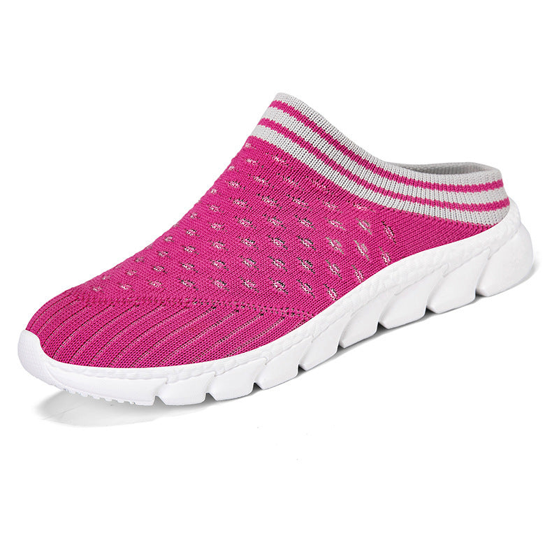 Damen nan Strick-Mule mit sockenhaftem Schaft und gedämpfter Segmentlaufsohle R&B