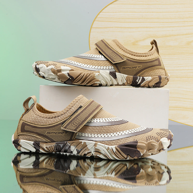 Damen multifunktionale Wasserschuhe mit elastischem Schnellschnürsystem