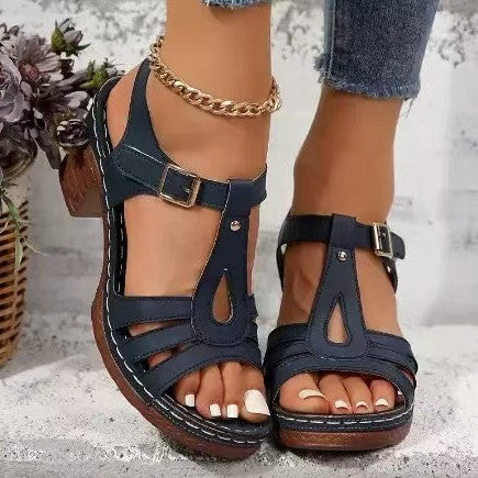Damen Komfortable Riemchen Sandalen R&B