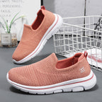 Damen Atmungsaktive Slip-On Sneakers mit elastischem Obermaterial R&B