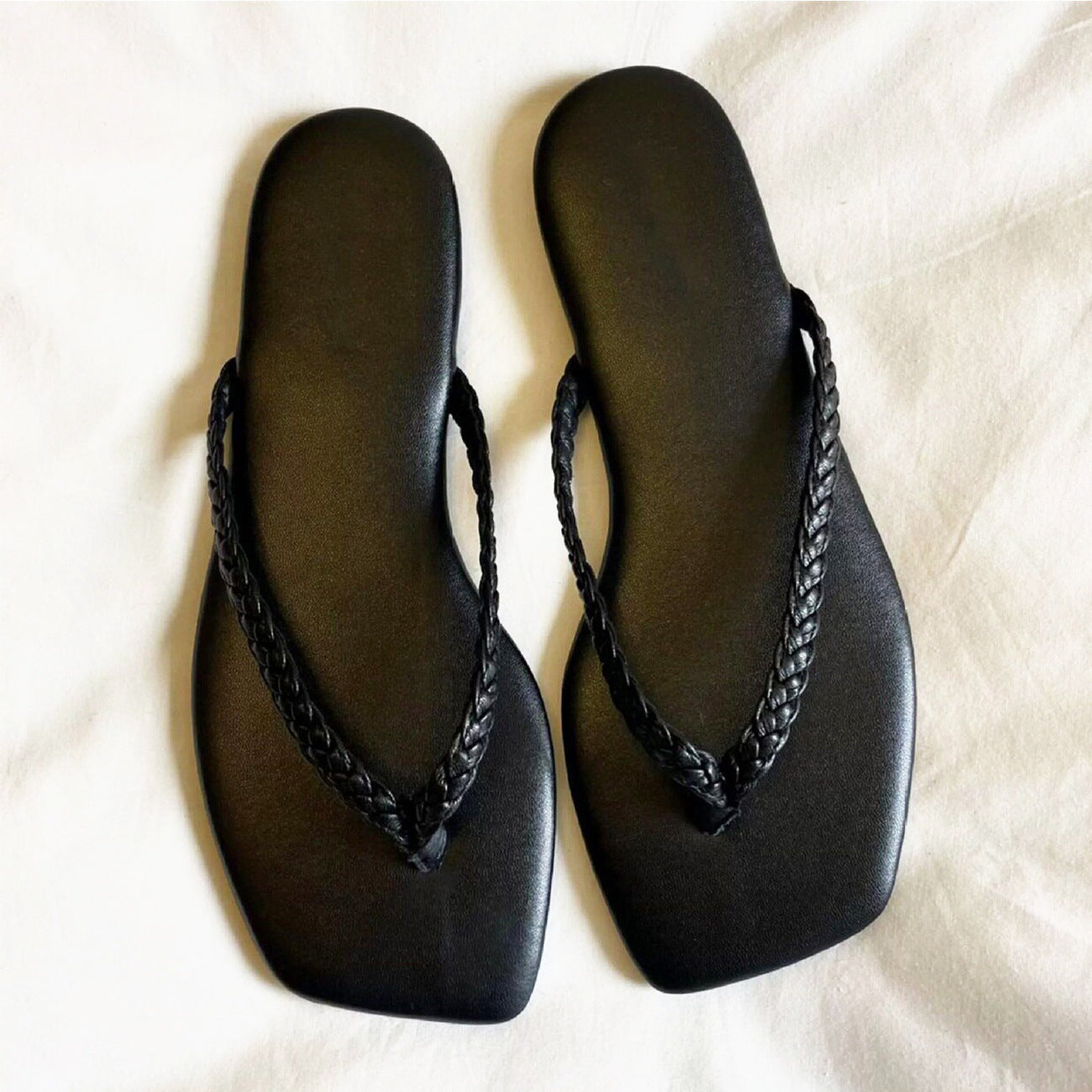 Damen Zehensteg-Sandalen mit modernem Design und ergonomischem Fußbett R&B