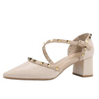 Damen Elegante Ballerinas mit modischen Glitzer-Akzenten und verstellbarem Riemendesign