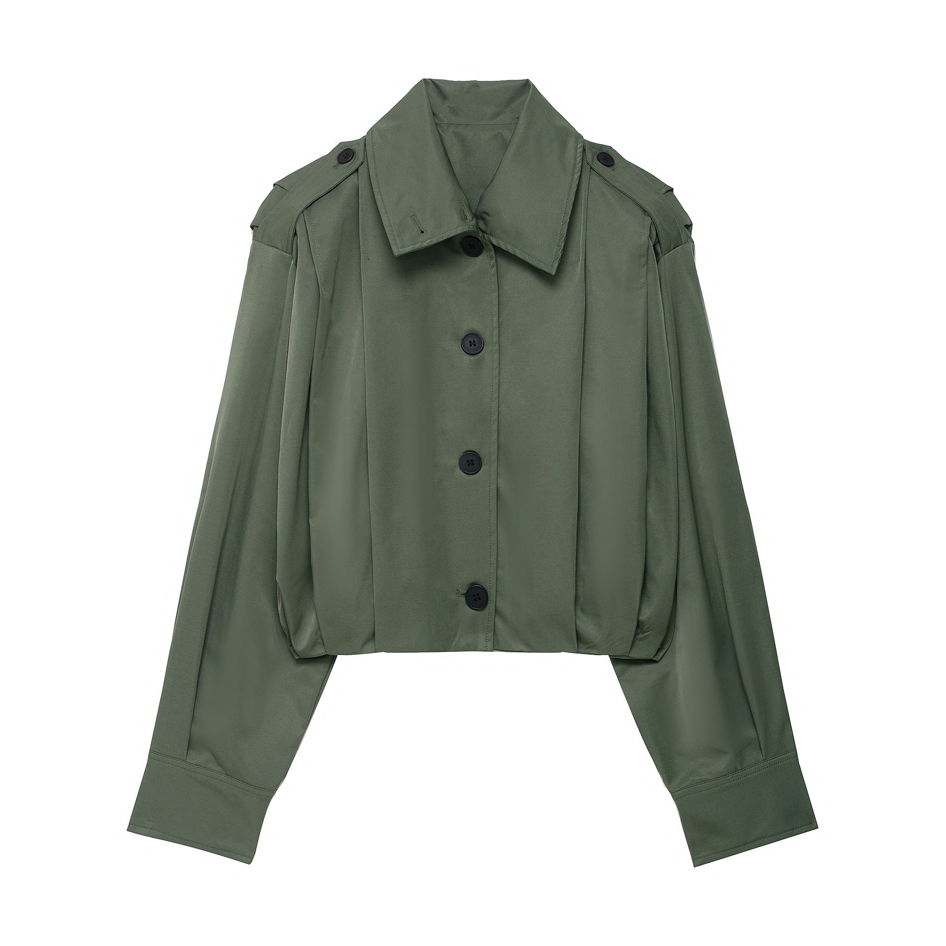 Damen lässige cropped Jacke R&B