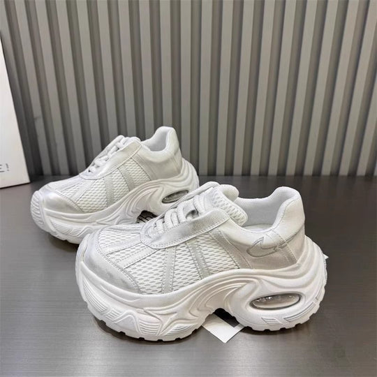 Damen Sportliche Chunky Sneakers mit atmungsaktiven Mesh-Einsätzen R&B