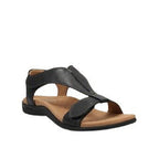 Damen Bequeme Sandalen mit anatomischem Fußbett und verstellbarem Riemendesign R&B