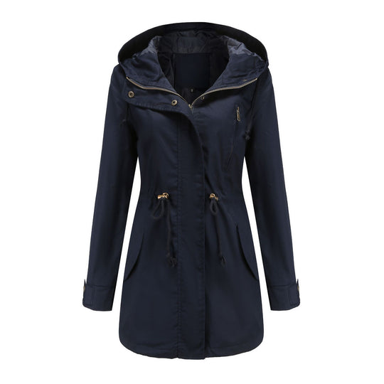 Damen Funktionsjacke mit verstellbarem Bund und Reißverschluss R&B