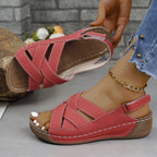 Damen Bequeme Riemchensandalen mit anatomischer Fußbetten- und Luftpolster-Wirkung R&B