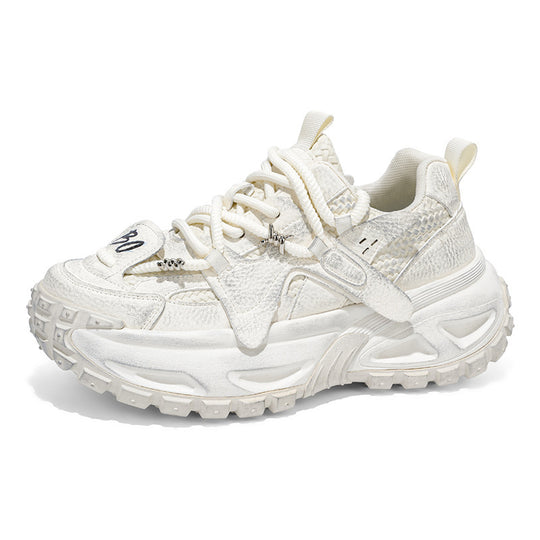 Damen Sportliche Chunky Sneakers mit atmungsaktiver Mesh-Oberfläche und dämpfender Sohle R&B