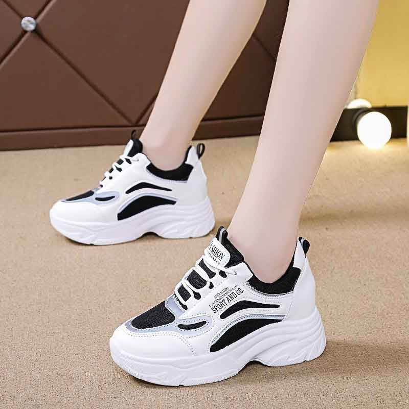 Damen Sportliche Chunky Sneakers mit atmungsaktiver Obermateriel von R&B