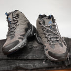 Damen wasserdichte Wanderschuhe mit rutschfester Sohle und atmungsaktivem Obermaterial