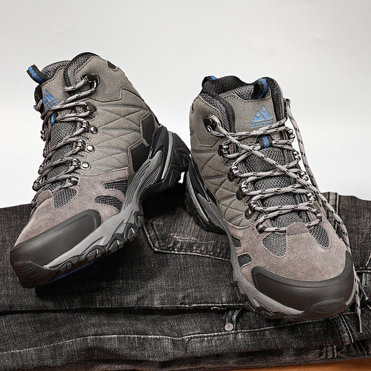 Damen wasserdichte Wanderschuhe mit rutschfester Sohle und atmungsaktivem Obermaterial R&B