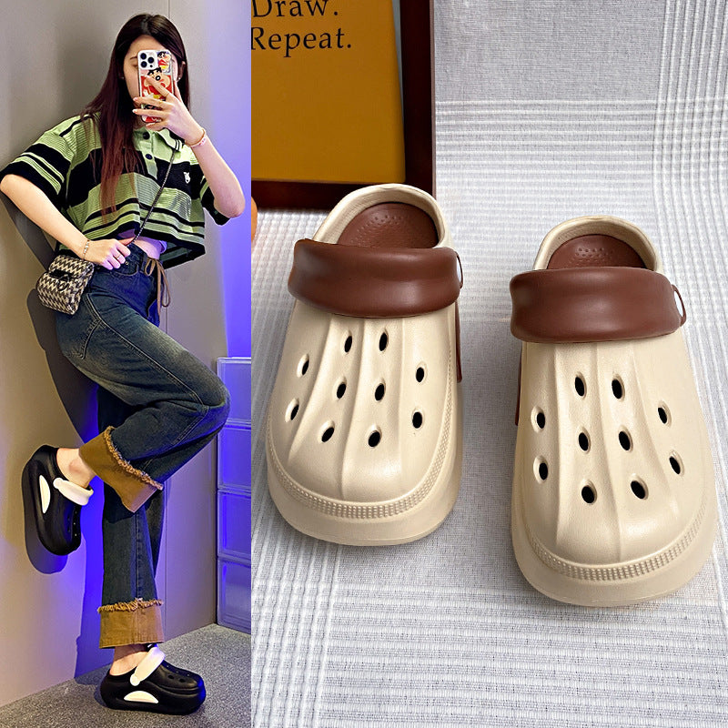 Damen Bequeme und luftige Freizeitclogs mit ergonomischem Design R&B