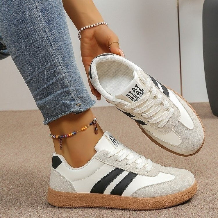 Damen Sportliche Sneakers mit strapazierfähigem Obermaterial und rutschfester Sohle R&B