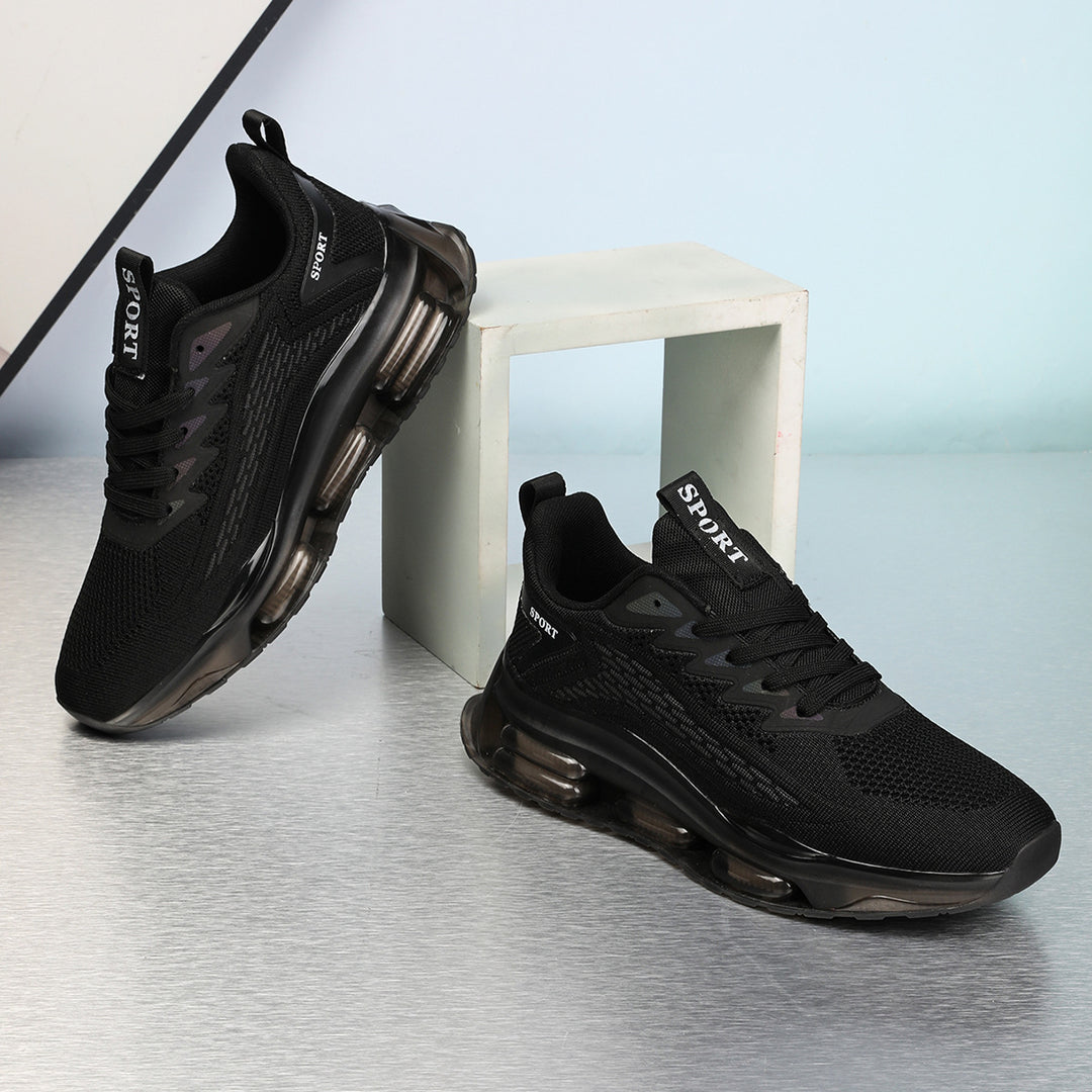 Damen Sportliche Laufschuhe mit atmungsaktivem Gewebe und dämpfender Sohle R&B