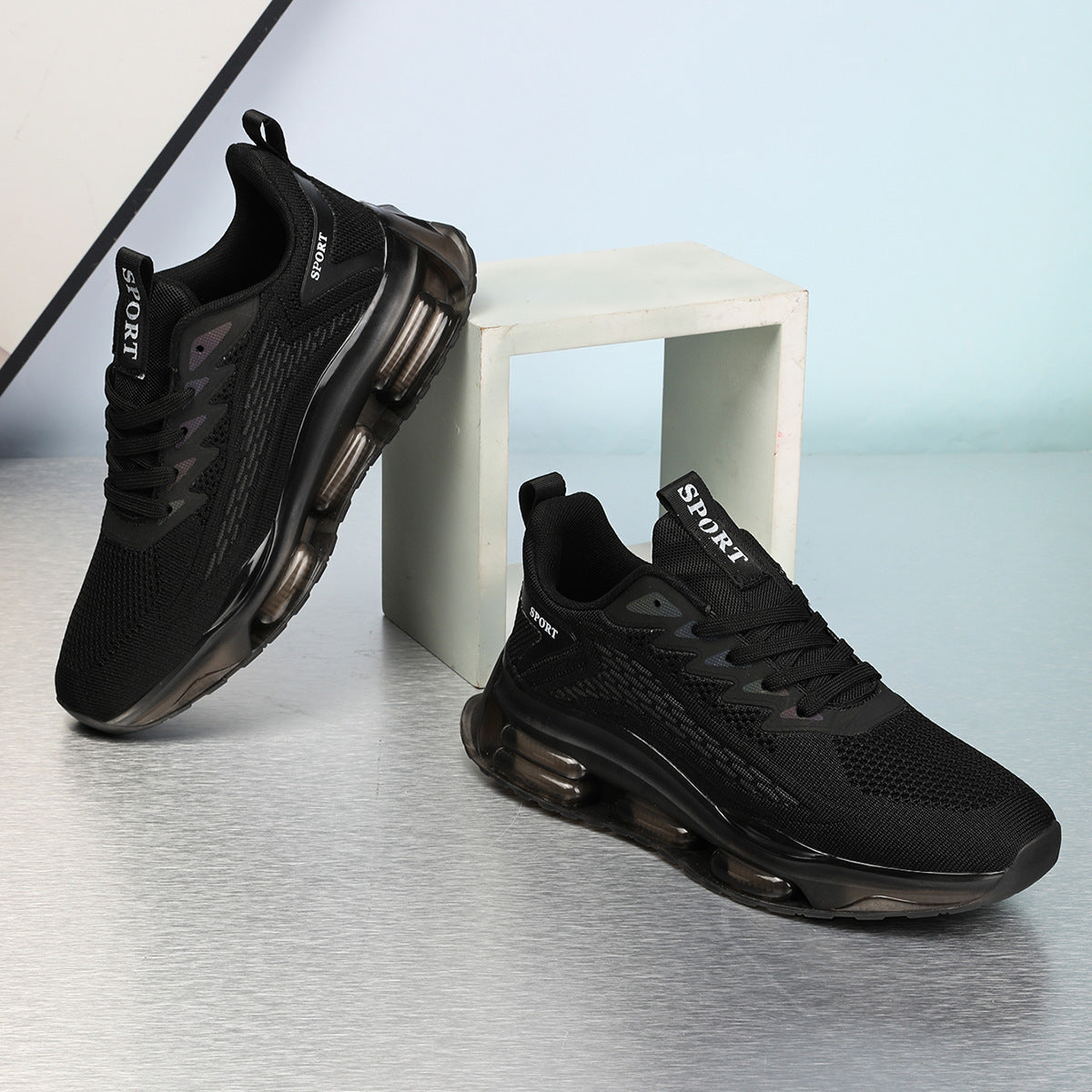 Damen Sportliche Laufschuhe mit atmungsaktivem Gewe und dämpfender Sohle