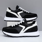 Damen Sportliche Sneaker mit atmungsaktivem Netzmaterial von R&B