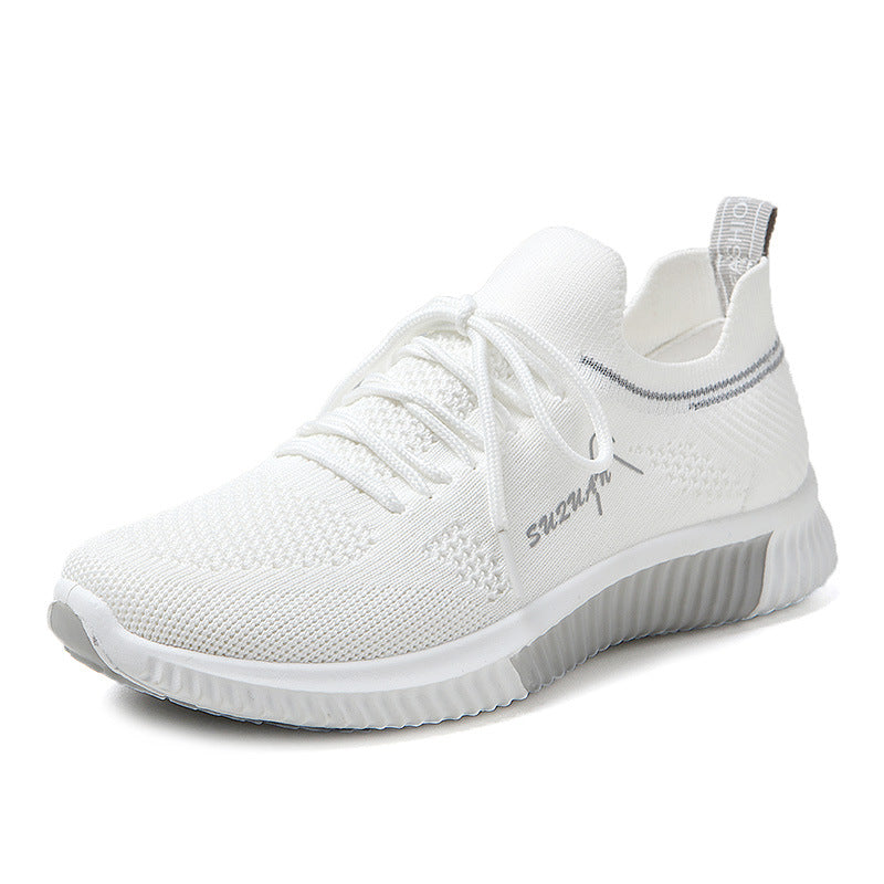 Damen Sportliche Freizeitsneaker mit atmungsaktivem Mesh-Obermaterial und Dämpfungssystem R&B