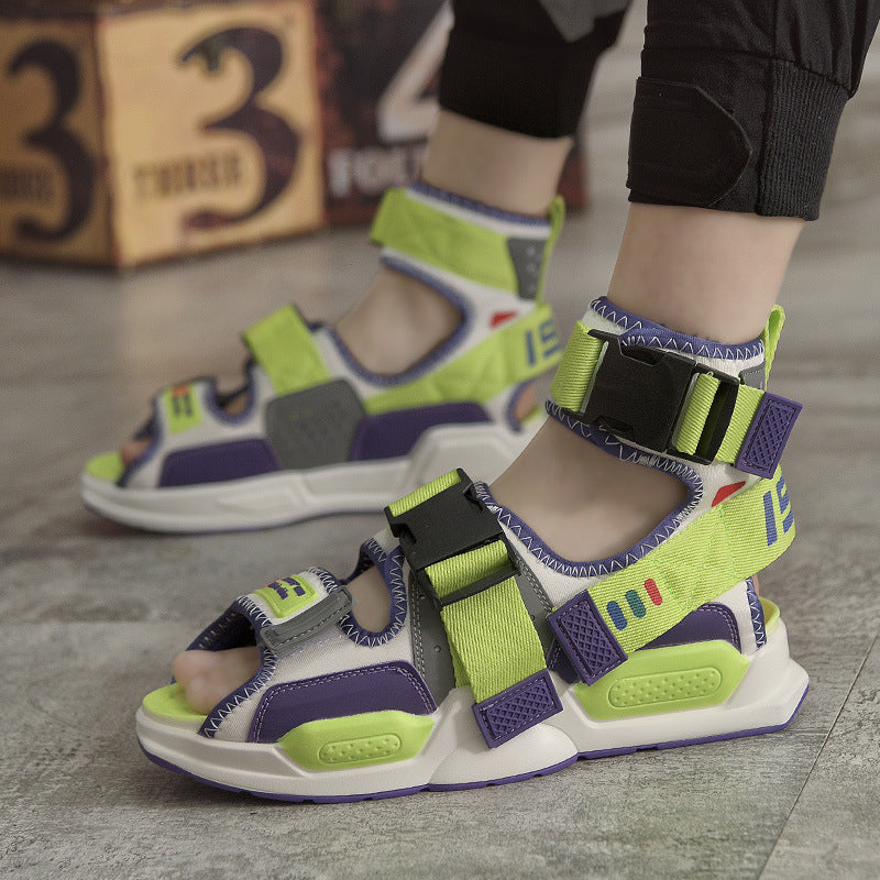 Damen Verstellbare Sport-Sandalen mit flexibler Sohle und atmungsaktiven Eigenschaften R&B