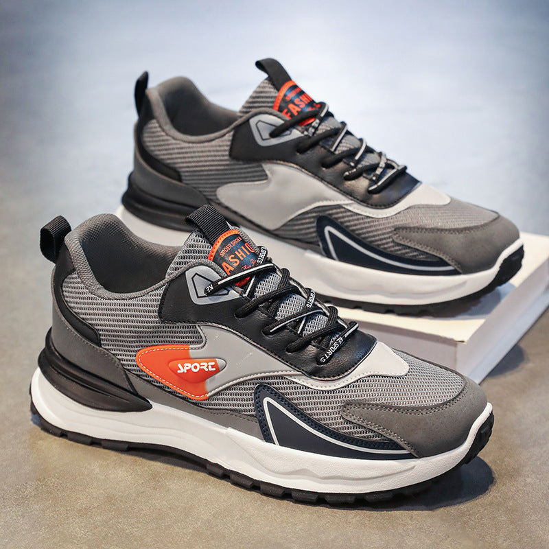 Damen Sportliche Sneakers mit atmungsaktiver Mesh-Konstruktion und dämpfendem Sohlenprofil R&B