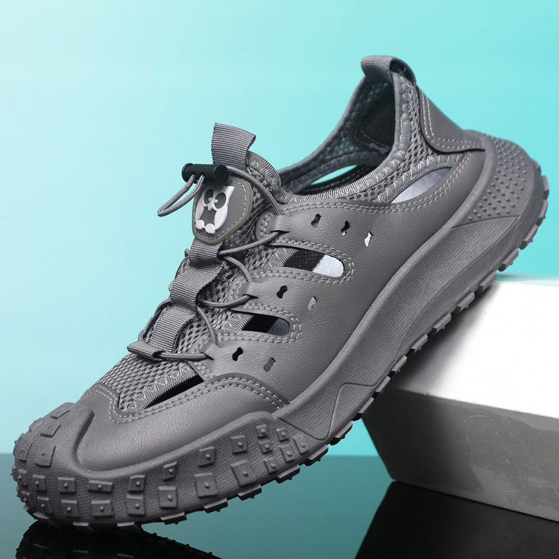 Damen Sportliche Wassersandalen mit rutschfester Gummisohle und atmungsaktivem Obermaterial R&B