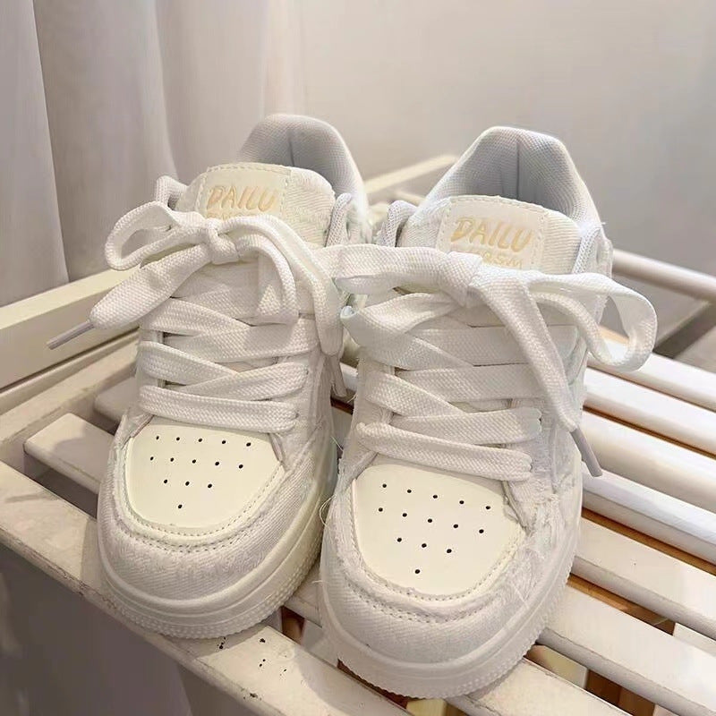 Damen Sportliche Sneakers mit strapazierfähiger Oberflächenstruktur und rutschfester Sohle R&B