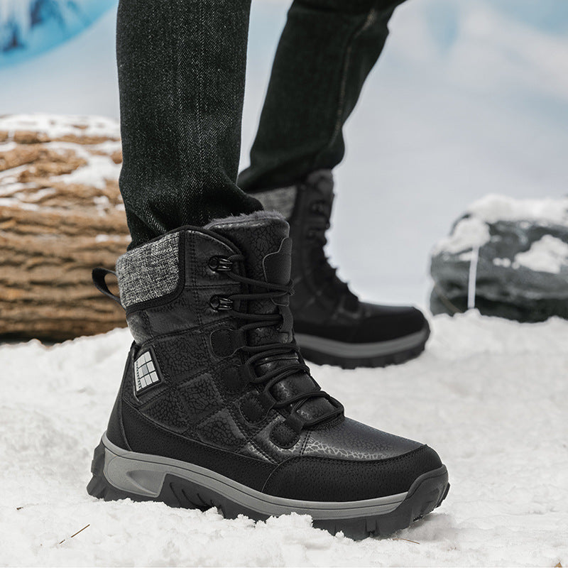 Herren Winterboots mit isolierendem Innenfutter und rutschfester Sohle R&B