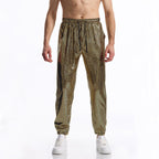 Herren Sportliche Jogginghose mit reflektierendem Design R&B