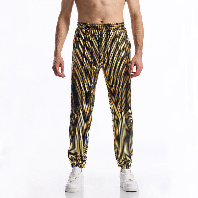 Herren Sportliche Jogginghose mit reflektierendem Design R&B