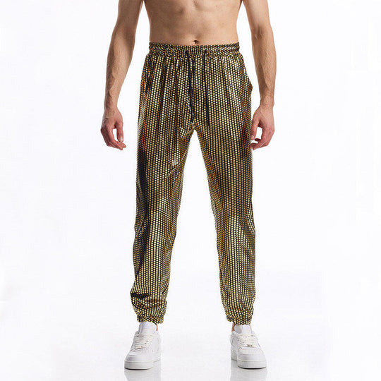 Herren Sportliche Jogginghose mit reflektierendem Design R&B