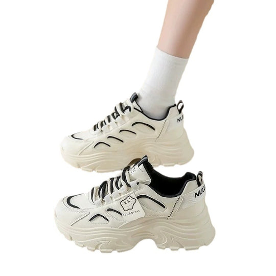 Damen Sportliche Lifestyle Sneakers mit ergonomischer Dämpfung und rutschfester Sohle R&B