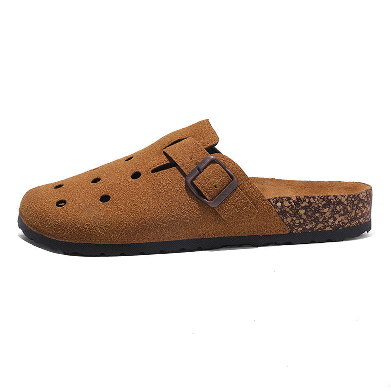 Damen Komfortable Clogs mit verstellbarem Riemen und atmungsaktiver Oberflächenstruktur