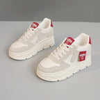Damen Sportliche Chunky Sneakers mit dämpfendem Sohlenprofil und modischem Design R&B