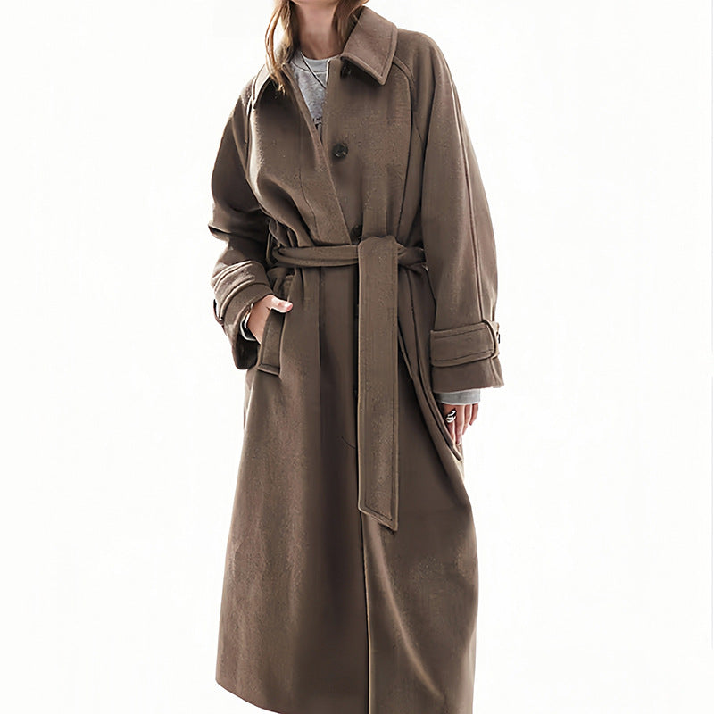 Damen Eleganter und hochwertiger Trenchcoat R&B