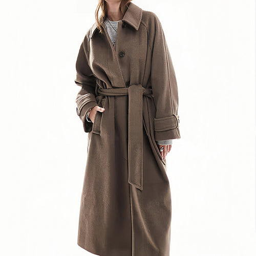 Damen Eleganter und hochwertiger Trenchcoat R&B