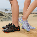 Damen Sportliche Wassersportschuhe mit elastischem Schnellschnürsystem
