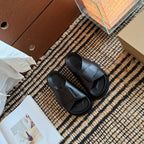 Damen Komfortable Slide-Sandalen mit anatomisch geformtem Fußbett und trendigem Riemendesign