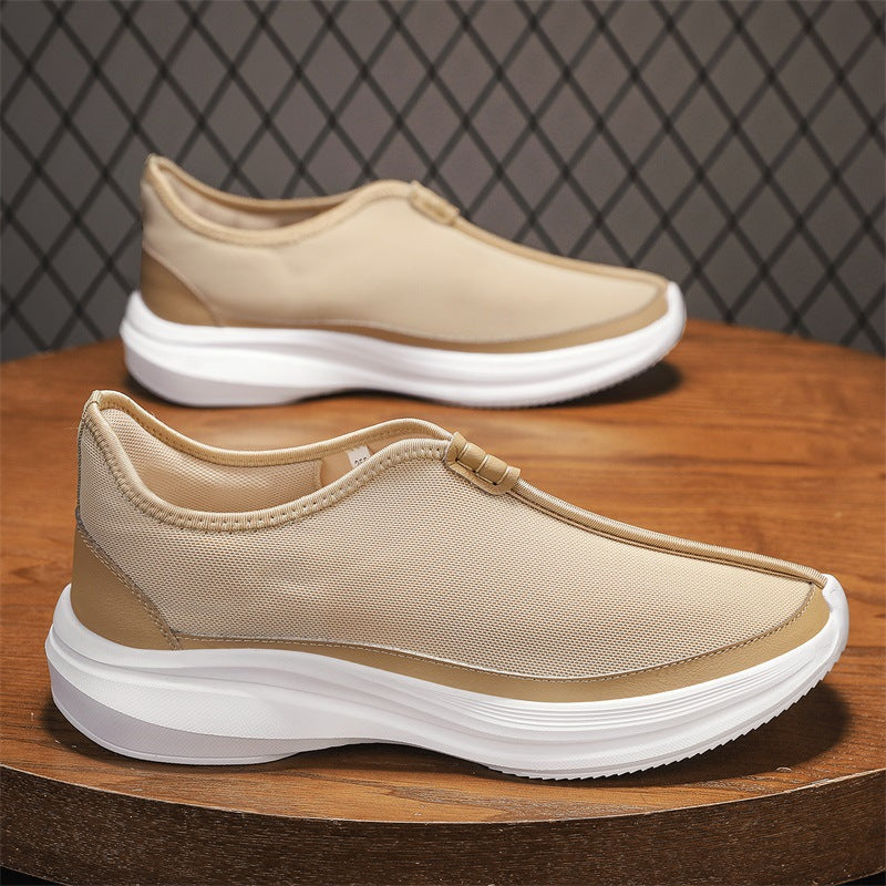 Damen Slip-On Sportschuhe mit atmungsaktivem Mesh und dämpfender Gummisohle R&B