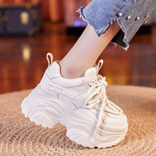 Damen Sportliche Chunky-Sneaker mit verstärktem Sohlenprofil und atmungsaktivem Obermaterial R&B