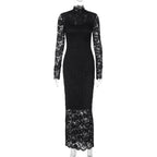 Damen Spitzenkleid R&B