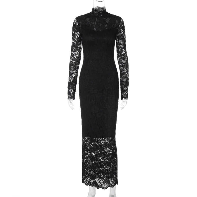 Damen Spitzenkleid R&B