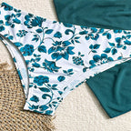 Damen Triangel-Bikini mit elegantem Wickelrock