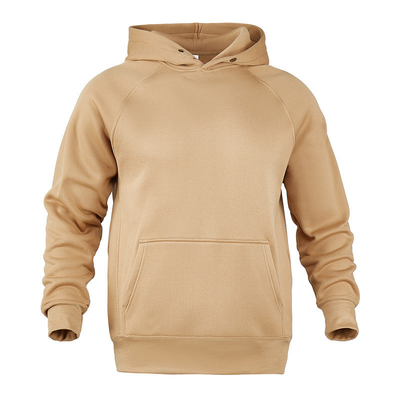 Herren Kapuzenpullover mit lässigem Schnitt und praktischer Kängurutasche R&B